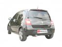 POSTERIORE INOX CON TERMINALE OVALE 135X90MM SPORT LINE RAGAZZON RENAULT TWINGO MK2 1.6 16V RS 98KW 06/2007-2013