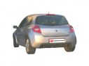 POSTERIORE INOX SDOPPIATO TERMINALI ROTONDI 76MM SPORT LINE RAGAZZON RENAULT CLIO III 2.0 16V RS 145KW + F1 TEAM 2006+