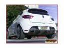 RAGAZZON DOUBLE STAINLESS STEEL REAR FOR ORIGINAL AESTHETIC TERMINALS RENAULT CLIO IV RS 1.6 TURBO 147KW 2013+