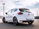 POSTERIORE INOX SDOPPIATO TERMINALI ROTONDI 90MM RAGAZZON SEAT IBIZA MK5 KJ - 6F 1.5TSI 110KW/1.5TSI 110KW FR 2017-2018