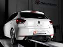 POSTERIORE INOX SDOPPIATO TERMINALI ROTONDI 90MM RAGAZZON SEAT IBIZA MK5 KJ - 6F 1.5TSI 110KW/1.5TSI 110KW FR 2017-2018