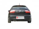 TUBO CENTRALE GR. N SENZA SILENZIATORE+POSTERIORE TERMINALI ROTONDI 2X80MM SEAT LEON 1M 1.8 TURBO 20V 132KW 03/2000-08/2005