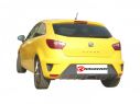 RAGAZZON STAINLESS STEEL REAR WITH 60MM ROUND CENTRAL TERMINALS SEAT IBIZA MK4 6J SC 1.4TSI CUPRA 132KW 10/2008-2015