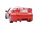 POSTERIORE INOX SDOPPIATO TERMINALI ROTONDI 102MM RAGAZZON TOYOTA CELICA T23 1.8 I VVT-I 105KW 2000+