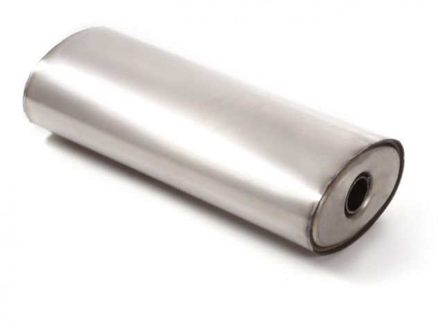 RAGAZZON UNIVERSAL STAINLESS SILENCER OVAL 220X140MM UNIVERSALE