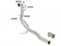 TUBO SOSTITUZIONE 2° CATALIZZATORE E FILTRO ANTIPART. GR. N VW GOLF MK5 1.9TDI DPF 66KW/77KW-2.0TDI DPF 103KW 12/2004-10/2008