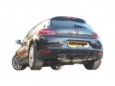 RAGAZZON DOUBLE STAINLESS STEEL REAR WITH 135X90MM SPORT LINE OVAL TERMINALS VW SCIROCCO 13 2.0TDI DPF 125KW 2008-2012