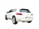 RAGAZZON DOUBLE STAINLESS STEEL REAR WITH 135X90MM SPORT LINE OVAL TERMINALS VW SCIROCCO 13 2.0TFSI 147/155KW 10/2008-2014