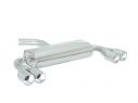 RAGAZZON DOUBLE STAINLESS STEEL REAR WITH ROUND TERMINALS 2X80MM VW GOLF MK5 1.6I 75KW - 1.6 FSI 85KW - 2.0 FSI 110KW 05/2003+