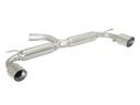 RAGAZZON DOUBLE REAR ROUND TERMINALS 102MM SPORT LINE VW MAGGIOLINO 1.4TSI 118KW MULTILINK SUSPENSION 2011-14