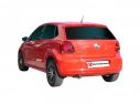 POSTERIORE INOX CON TERMINALE ROTONDO 90MM RAGAZZON VW POLO 6R 1.4 63KW 09/2009+