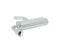 RAGAZZON STAINLESS STEEL REAR WITH ROUND TERMINAL 102MM VW GOLF MK5 1.9TDI DPF 66KW/77KW - 2.0TDI DPF 103KW 12/2004-10/2008