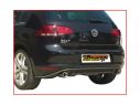 RAGAZZON STAINLESS STEEL REAR WITH OVAL TERMINAL 135X90MM SPORT LINE VW GOLF MK7 1.4TSI 110KW 2014-2017