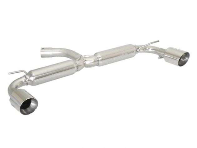 RAGAZZON DOUBLE STAINLESS STEEL REAR WITH ROUND TERMINALS 102MM SPORT LINE VW MAGGIOLINO 2.0TSI 147KW 2011-2013