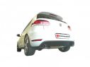 RAGAZZON DOUBLE STAINLESS STEEL REAR WITH ROUND TERMINALS 102MM SPORT LINE VW GOLF MK6 2.0 GTI TSI 155KW 2009+