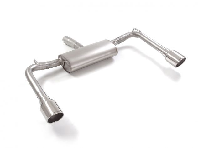 RAGAZZON DOUBLE STAINLESS STEEL REAR WITH ROUND TERMINALS 102MM SPORT LINE ALFA ROMEO GIULIETTA 940 2.0JTDM2 103/125KW 2010-2013