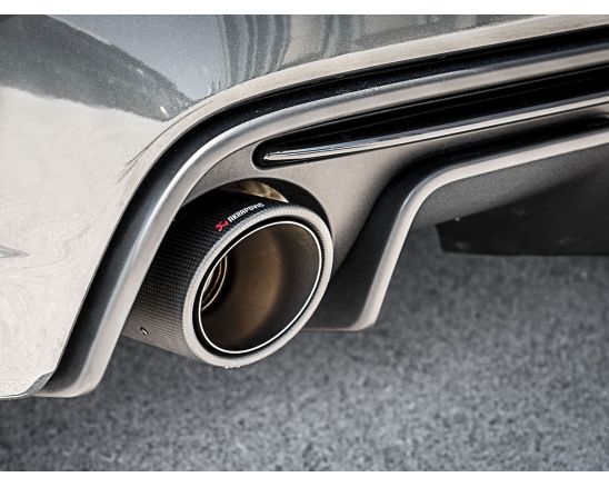 AKRAPOVIC PAIR TAIL PIPE EXHAUST ABARTH 595 / 595C / PISTA / TURISMO ...