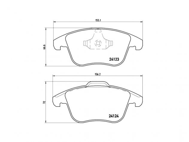 DISCO FRENO ANTERIORE BREMBO XTRA LAND ROVER RANGE ROVER EVOQUE (L538) 2.0  D 110KW 06/15 +