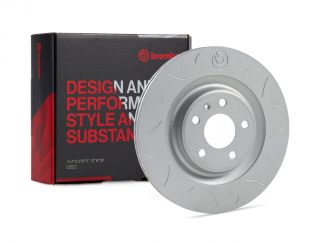 DISCO FRENO POSTERIORE BREMBO SPORT TY3 FIAT TEMPRA (159_) 1.4 I.E. (159.AA) 57KW 03/91-08/96