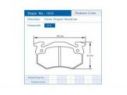 COPPIA PASTIGLIE POSTERIORI PAGID CITROEN XSARA (N1) 1.9 D 50 KW 04/97-09/00