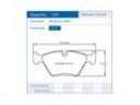 PAGID PAIR FRONT BRAKE PADS BMW 1 (E87) 120 I 125 KW 09/06-06/11