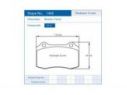 PAGID PAIR REAR BRAKE PADS MASERATI GRAN TURISMO 4.2 302 KW 01/13 -＞