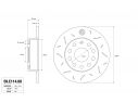 BREMBO SPORT TY3 REAR BRAKE DISC VW TOURAN (1T1, 1T2) 2.0 ECOFUEL 80KW 02/06-05/09