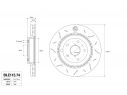 BREMBO SPORT TY3 REAR BRAKE DISC SUBARU IMPREZA HATCHBACK (GR, GH, G3) 2.5 WRX STI AWD (GRF) 221KW 01/08-08/13