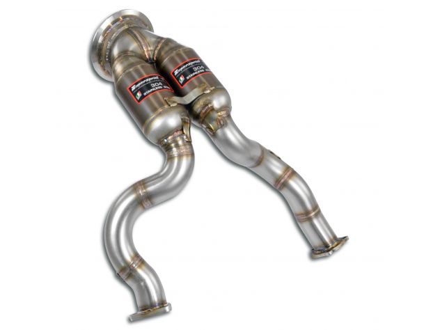 DOWNPIPE + CATALIZZATORE SUPERSPRINT AUDI A6 C8 (AVANT) QUATTRO 55 TFSI (3.0T V6-340HP) 2019+