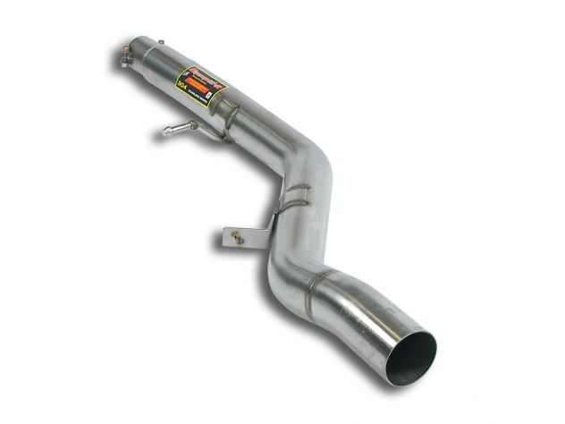 TUBO SCARICO ANTERIORE(CAMBIO MANUALE) SUPERSPRINT BMW F32 COUPÈ 428I 2.0T (MOTORE N26-245HP) 2013-2015 (DIAM.76MM) (CON VALVOLA