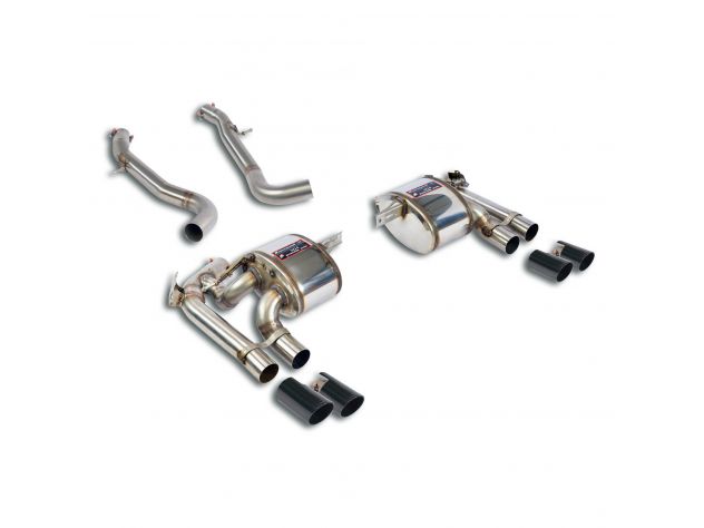 EXHAUST TERMINAL (CEE APPROVAL) SUPERSPRINT BMW F87 M2 CS (450HP-WITH OPF) 2020+ (WITH VALVE)