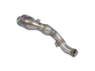 TURBO PIPE KIT + CATALYST RIGHT SUPERSPRINT BMW F93 M8 GRAN COUPÈ M X-DRIVE 4.4I V8 (S63M-600HP-WITH OPF) 2022+