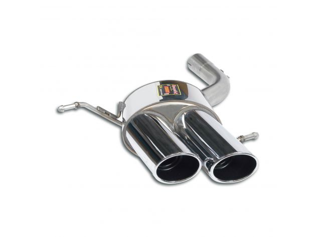 REAR EXHAUST LEFT 100X75 SUPERSPRINT MASERATI QUATTROPORTE 4.2I V8 (400HP) 2003-2007