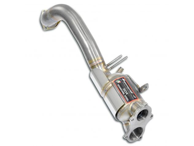 CATALYST FRONT EXHAUST PIPE SUPERSPRINT PORSCHE 718 BOXSTER GTS 4.0L (400HP WITH GPF) 2021+ (WITH VALVE)