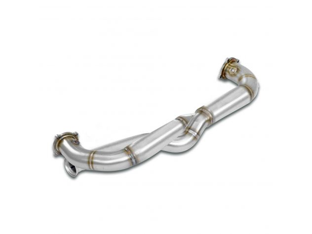 FRONT EXHAUST PIPE RH/LH (WITHOUT EXCHANGERS) SUPERSPRINT PORSCHE 993 3.6I TURBO 95+