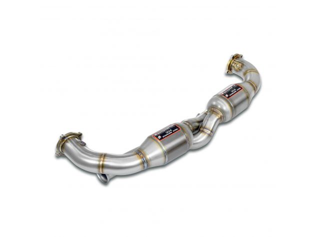 CATALYST FRONT EXHAUST PIPE (WITHOUT EXCHANGERS) SUPERSPRINT PORSCHE 993 3.6I TURBO 95+