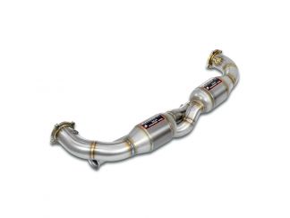 CATALYST FRONT EXHAUST PIPE (WITHOUT EXCHANGERS) SUPERSPRINT PORSCHE 993 3.6I TURBO S 4X4 (408HP) 97+