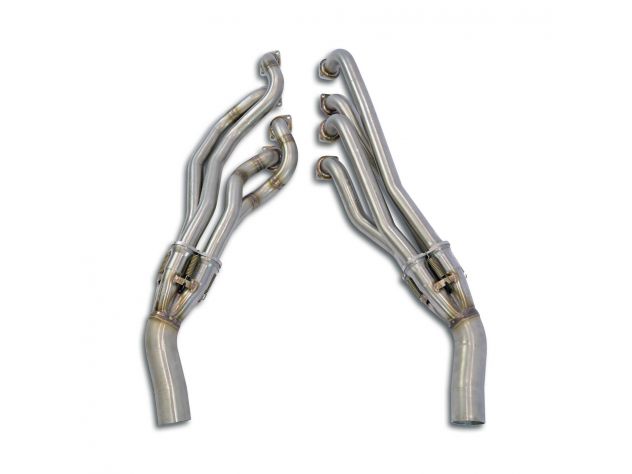 EXHAUST HEADERS RH/LH SUPERSPRINT ALPINA B10 (E39 BERLINA + TOURING) 4.6I V8 (M62-340HP-347HP) 1997- 2000