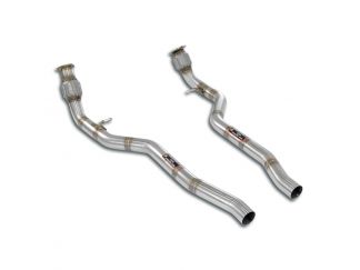 FRONT PIPE KIT RH/LH SUPERSPRINT AUDI A6 C8 (AVANT) QUATTRO 55 TFSI (3.0T V6-340HP WITH GPF) 2019+