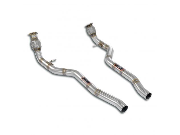 FRONT PIPE KIT RH/LH SUPERSPRINT AUDI A6 C8 (AVANT) QUATTRO 55 TFSI (3.0T V6-340HP) 2019+