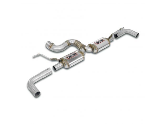 REAR EXHAUST RH/LH SUPERSPRINT BMW F39 X2 16D SDRIVE (1.5D ENGINE B37-116HP) 2019+