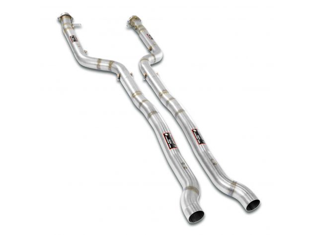 FRONT EXHAUST PIPE RH/LH SUPERSPRINT BMW F90 M5 COMPETITION 4.4I V8 (S63M-625HP-WITH OPF) 2021+