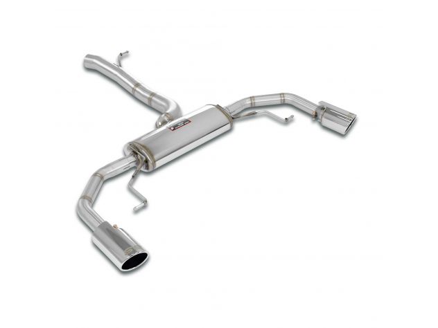 CONNECTION PIPE + REAR TERMINAL O100 SUPERSPRINT BMW G01 X3 20I 2.0T (B46-184HP) 2017+