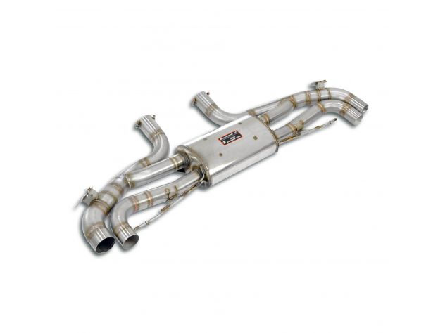 REAR EXHAUST RH/LH WITH VALVE SUPERSPRINT BMW G06 X6 M50I XDRIVE (4.4L V8-530HP) 2020+