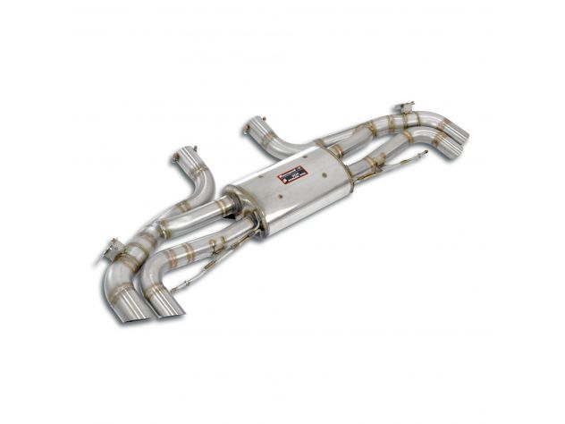 REAR EXHAUST RH/LH WITH VALVE SUPERSPRINT BMW G06 X6 M50I XDRIVE (4.4L V8-530HP) 2020+