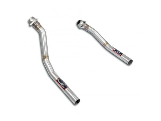 DOWNPIPE DX/SX SUPERSPRINT MERCEDES C107 SLC 350 V8 71+80