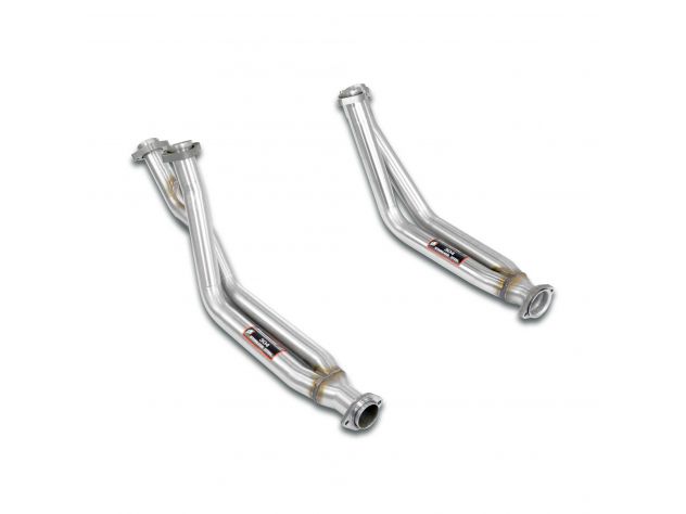 DOWNPIPE KIT RH/LH (EURO VERSION) SUPERSPRINT MERCEDES C126 SEC 380 86-91