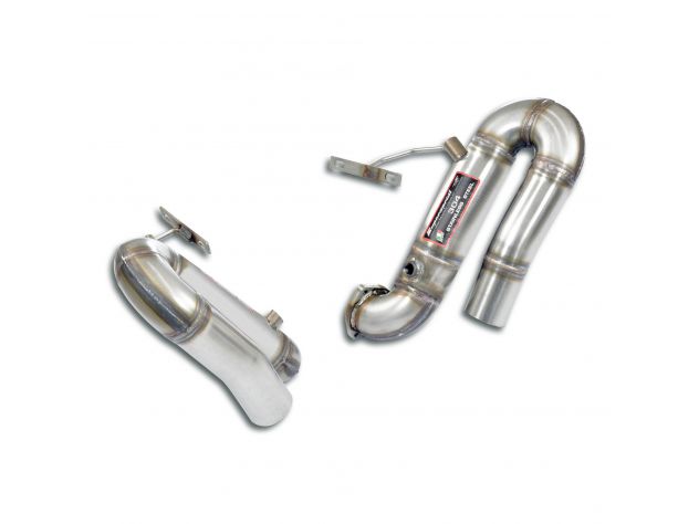 FRONT EXHAUST PIPE RH/LH SUPERSPRINT PORSCHE 996 02-04-ALL MODELS (ENGINE 3.8L)