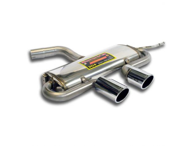 REAR EXHAUST OO100 SUPERSPRINT VW GOLF VI GTI 2.0 TSI (211HP) 2009+ (PER PARAURTI GOLF VI R)